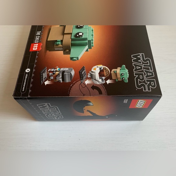 LEGO Brickheadz Star Wars The Mandalorian & The Child Grogu Set 75317 - Picture 3 of 7